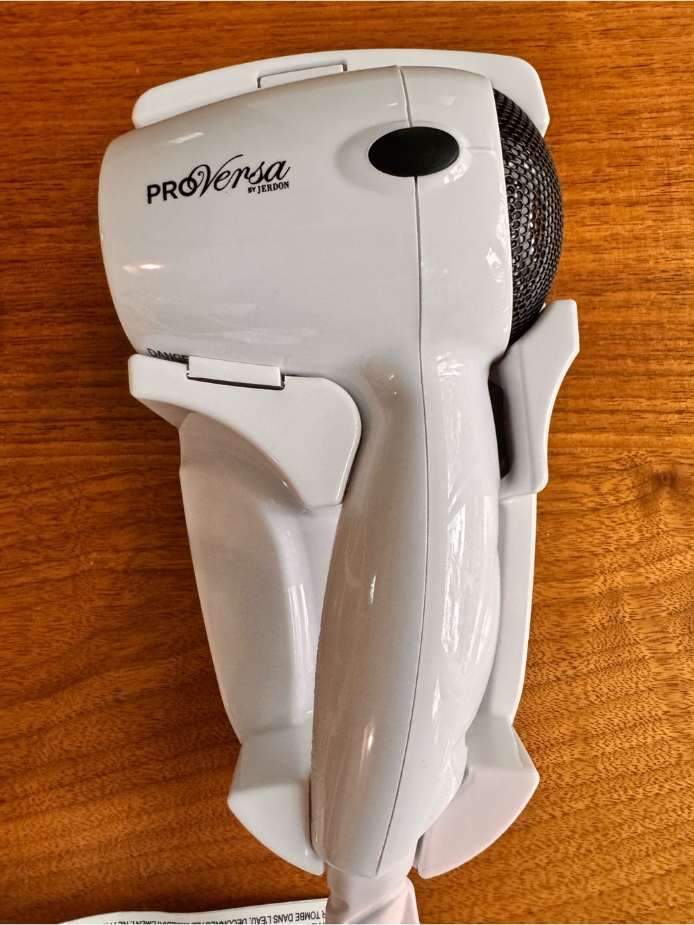 ProVensa by Jerdon Wall Mount Compact Hair Dryer with Holder